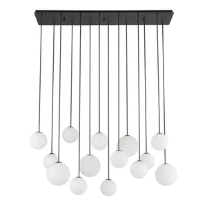 B-Ware Nowodvorski Lighting Hängelampe Pendelleuchte Snowball Opalglas 100x34 Cm