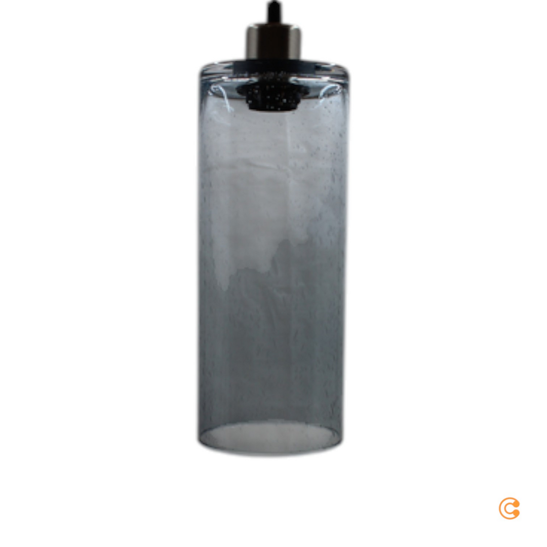 Hängelampe Soda Glaszylinder Deckenleuchte Lampe Blau ø 12cm Glasleuchte B-Ware - 5904496319514