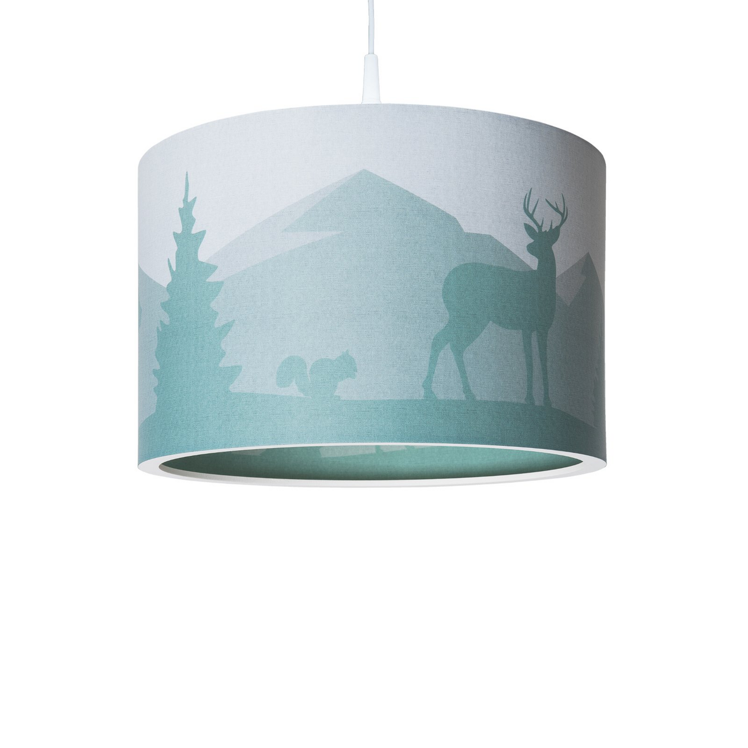 B-Ware Elobra Hängeleuchte 25/40 Scandi Wald ø 38 Cm Grün 1 Flammig Hängelampe Lampe - 4019698139523