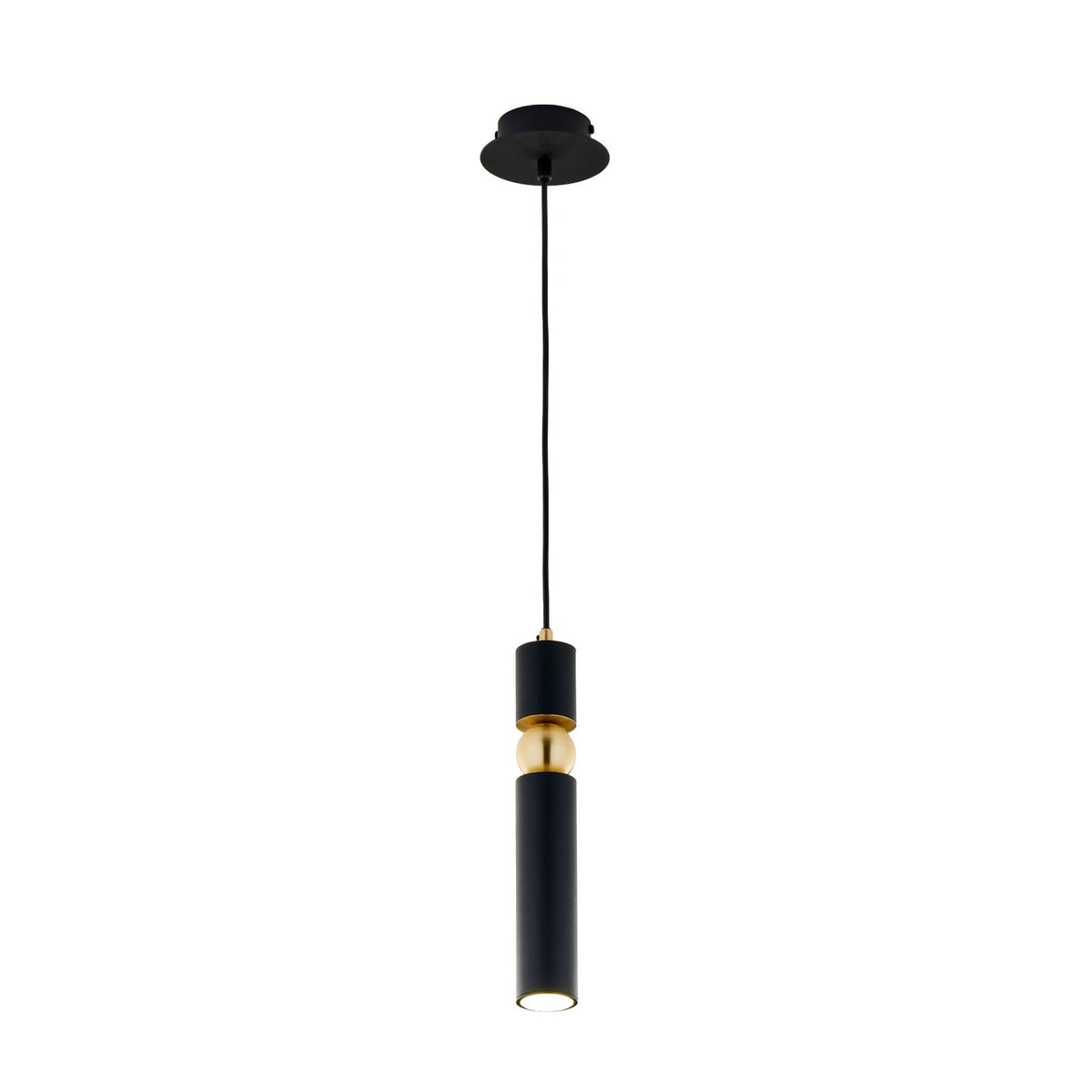 Alas Hängeleuchte Pendelleuchte schwarz Metall Abhängung 135 cm GU10 - 5905962020033
