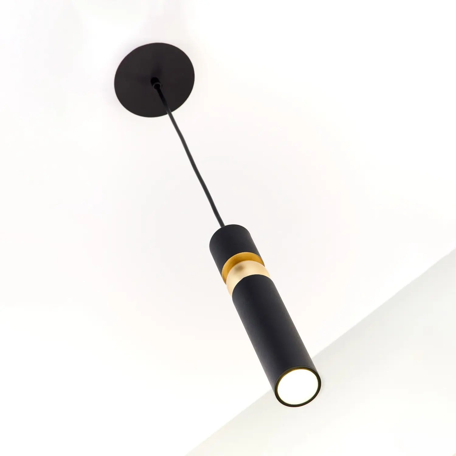 B-Ware Alas Hängeleuchte Pendelleuchte Schwarz Metall Abhängung 135 Cm Gu10 - 5905962020033