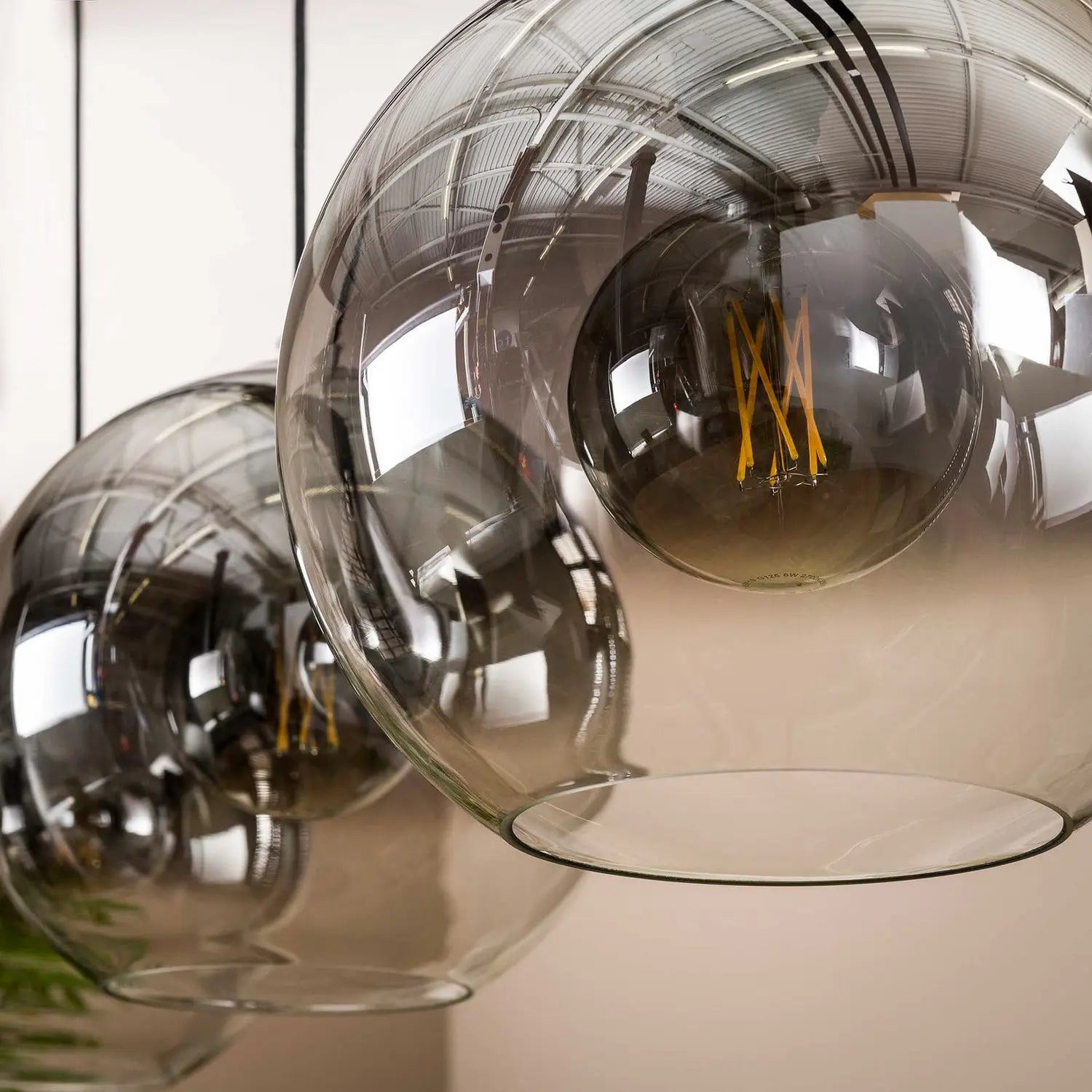 B-Ware Zijlstra Hängeleuchte Allessandra Pendelleuchte Glas 3 Flg Grau Led Siehe Text - 8713244071058