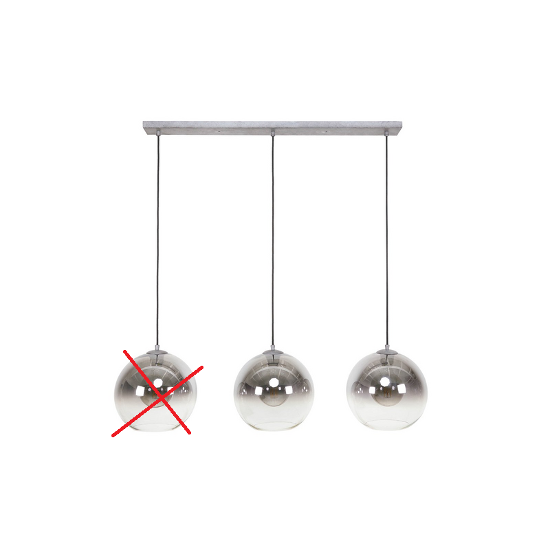 Hängeleuchte Allessandra Pendelleuchte Deckenlampe Glasschirm SIEHE TEXT/FOTO - 8713244071058