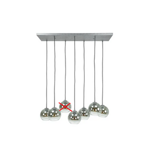 B-Ware Hängeleuchte Allessandra LED Hängelampe Deckenlampe Lampe Glas SIEHE TEXT/FOTO