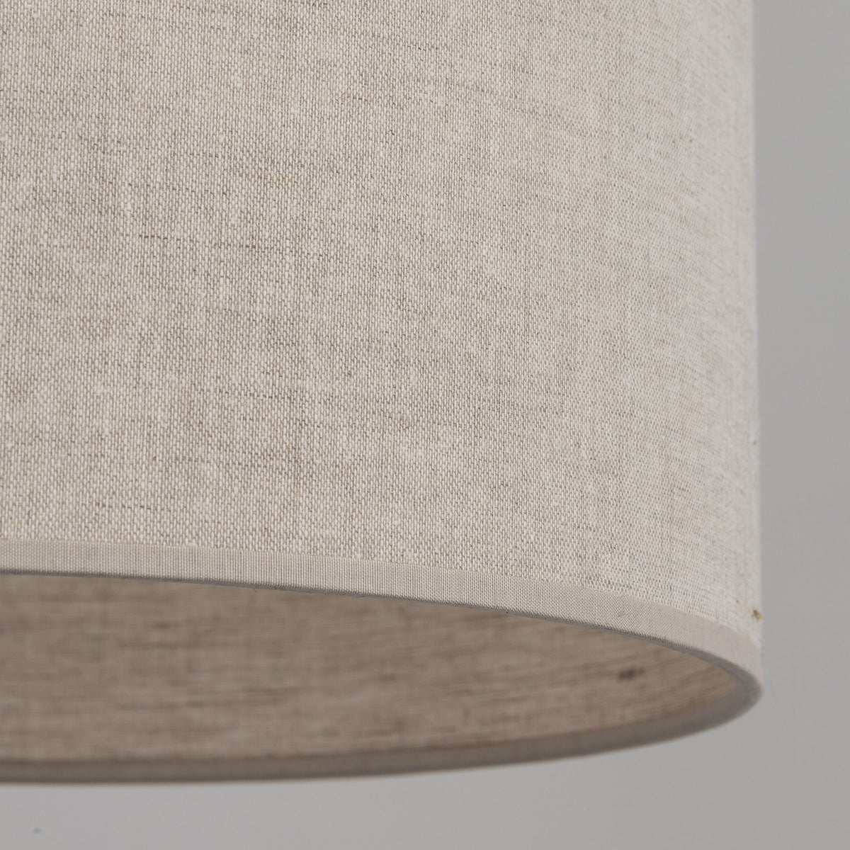 Amura Hängeleuchte Pendelleuchte Leuchte Leinen Beige Sand Lampenschirm E27 - 5906135114375