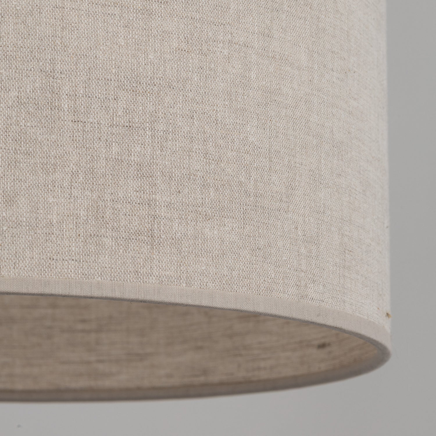 B-Ware Amura Hängeleuchte Pendelleuchte Leuchte Leinen Beige Sand Lampenschirm E27 - 5906135114375