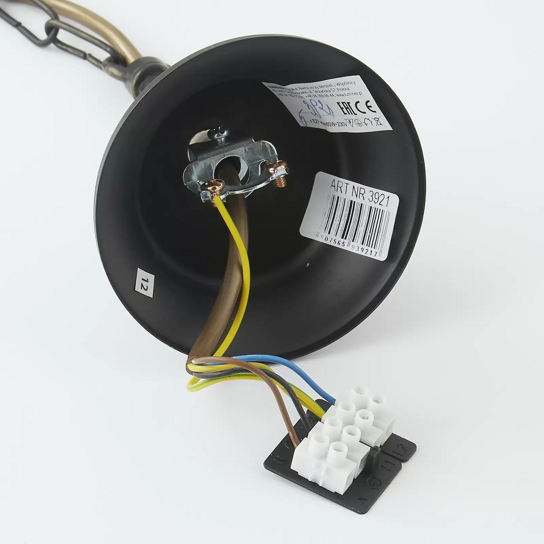 Luminex Hängeleuchte Antica Im Landhausstil Fünfflammig Hängelampe Lampe Leuchte B-Ware