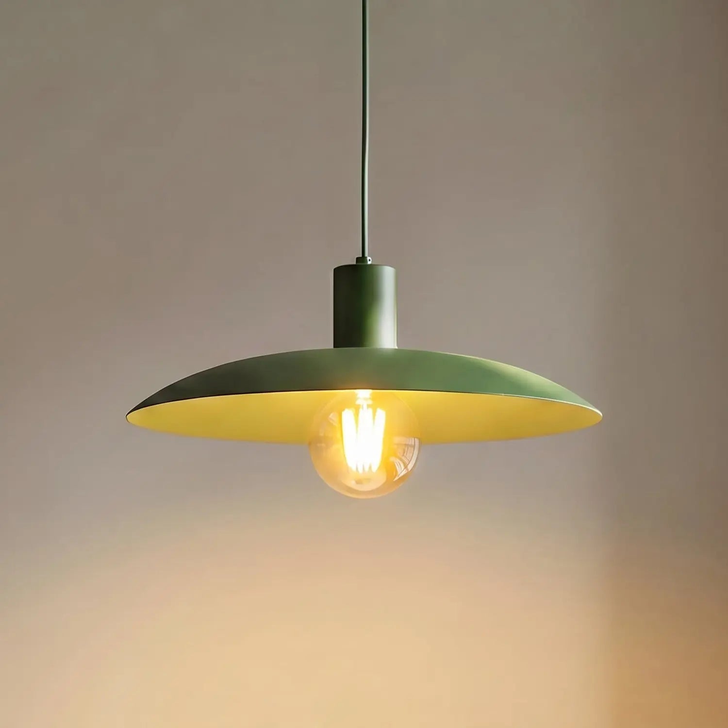 B-Ware Astra Hängeleuchte Pendelleuchte Grün Metall Kunststoff Wohnzimmer Esszimmer - 5906135107131