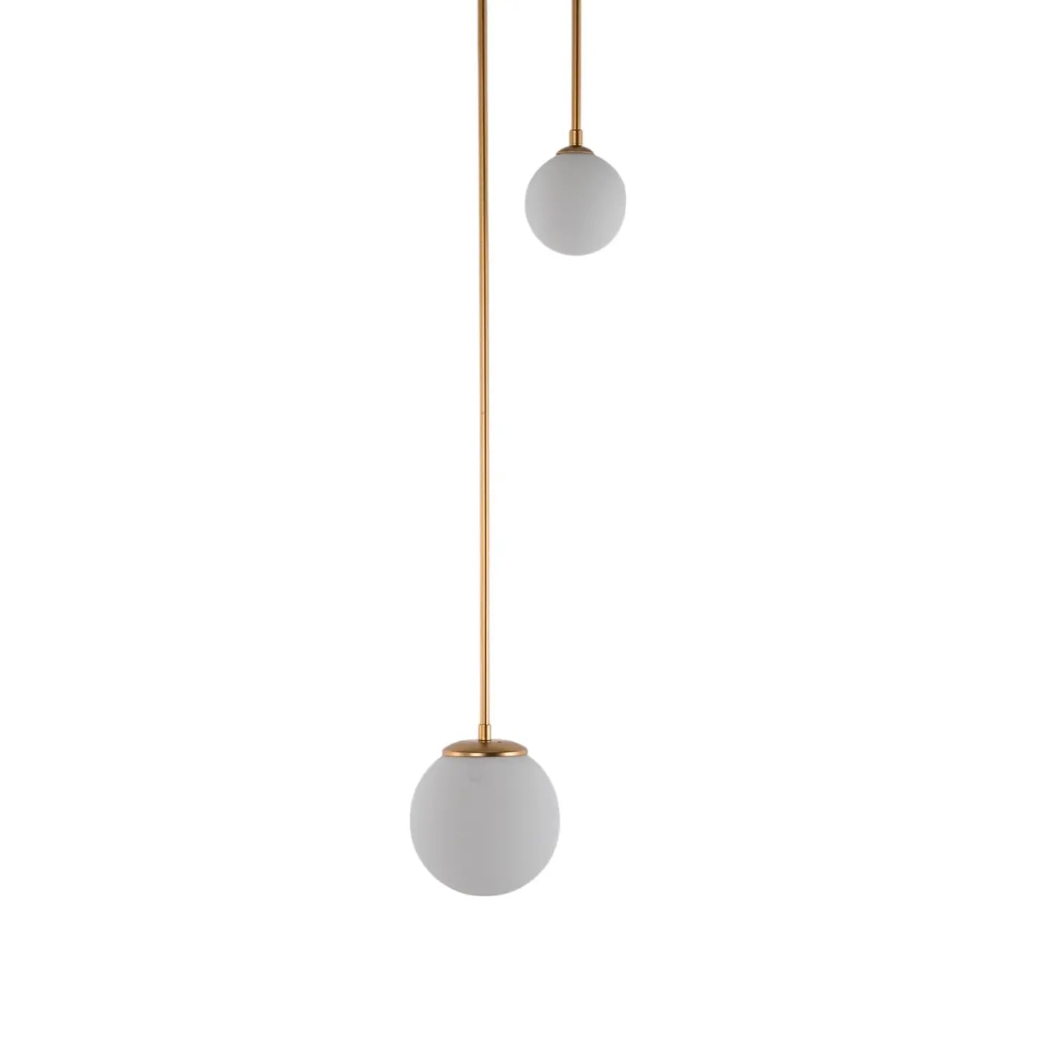 B-Ware Hängeleuchte Av 1897 2 Bsa 2 Glaskugeln Gold Pendelleuchte Lampe Led Siehe Text - 8698957177528