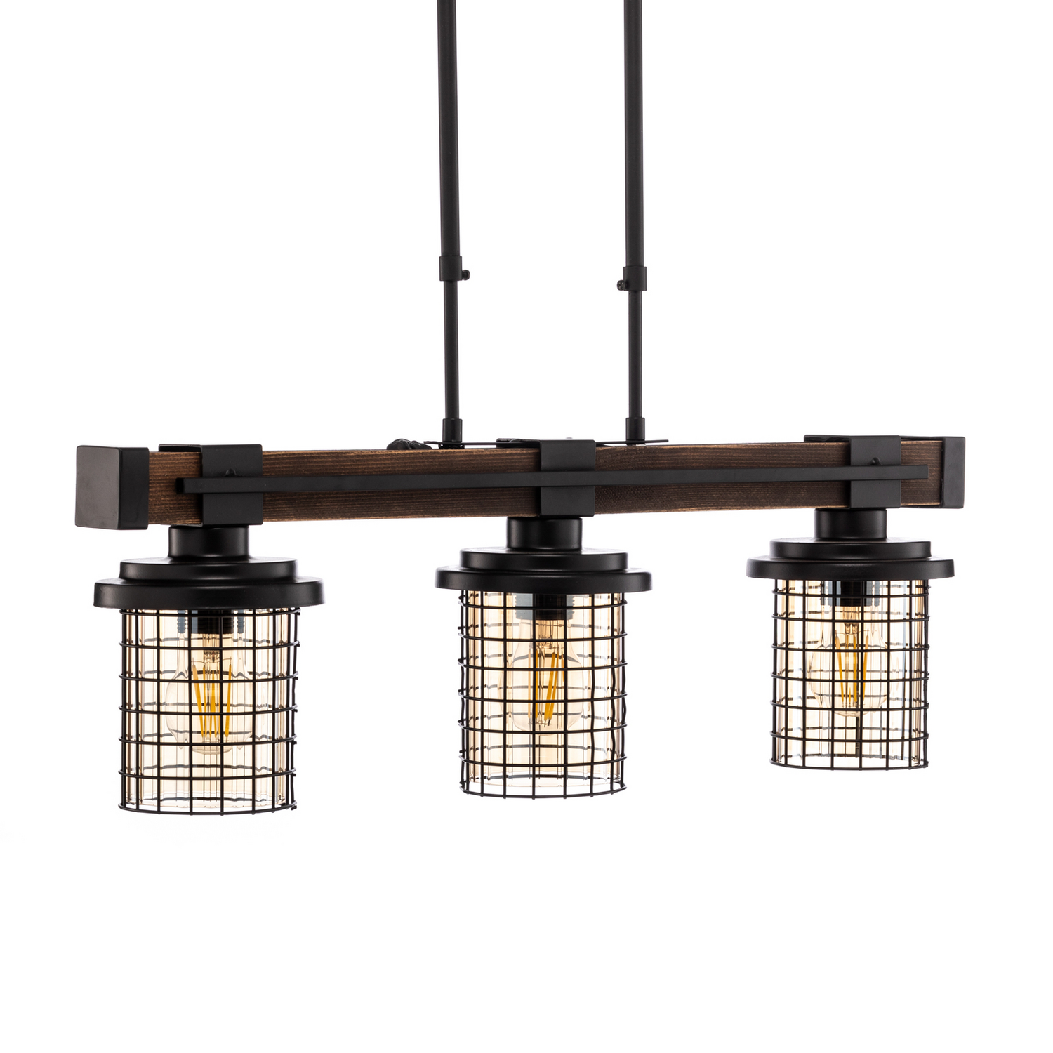 B-Ware Avonni Hängeleuchte Av 4216 3 Ey Deckenlampe Pendelleuchte Höhenverstellbar 3flg  - 8698957130561