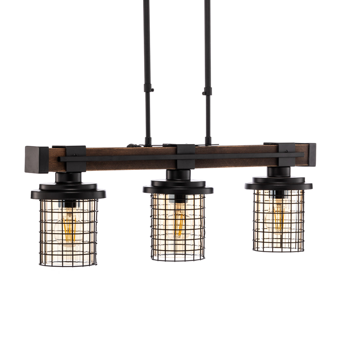 Avonni Hängeleuchte AV-4216-3EY Deckenlampe Pendelleuchte höhenverstellbar 3flg - 8698957130561