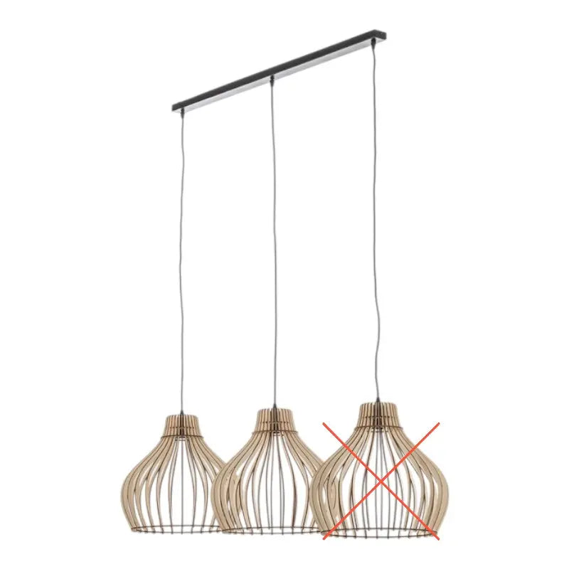 B-Ware Euluna Barrel Hängeleuchte Deckenlampe Pendelleuchte Lampe E27 Siehe Text/F72 - 5907623620583