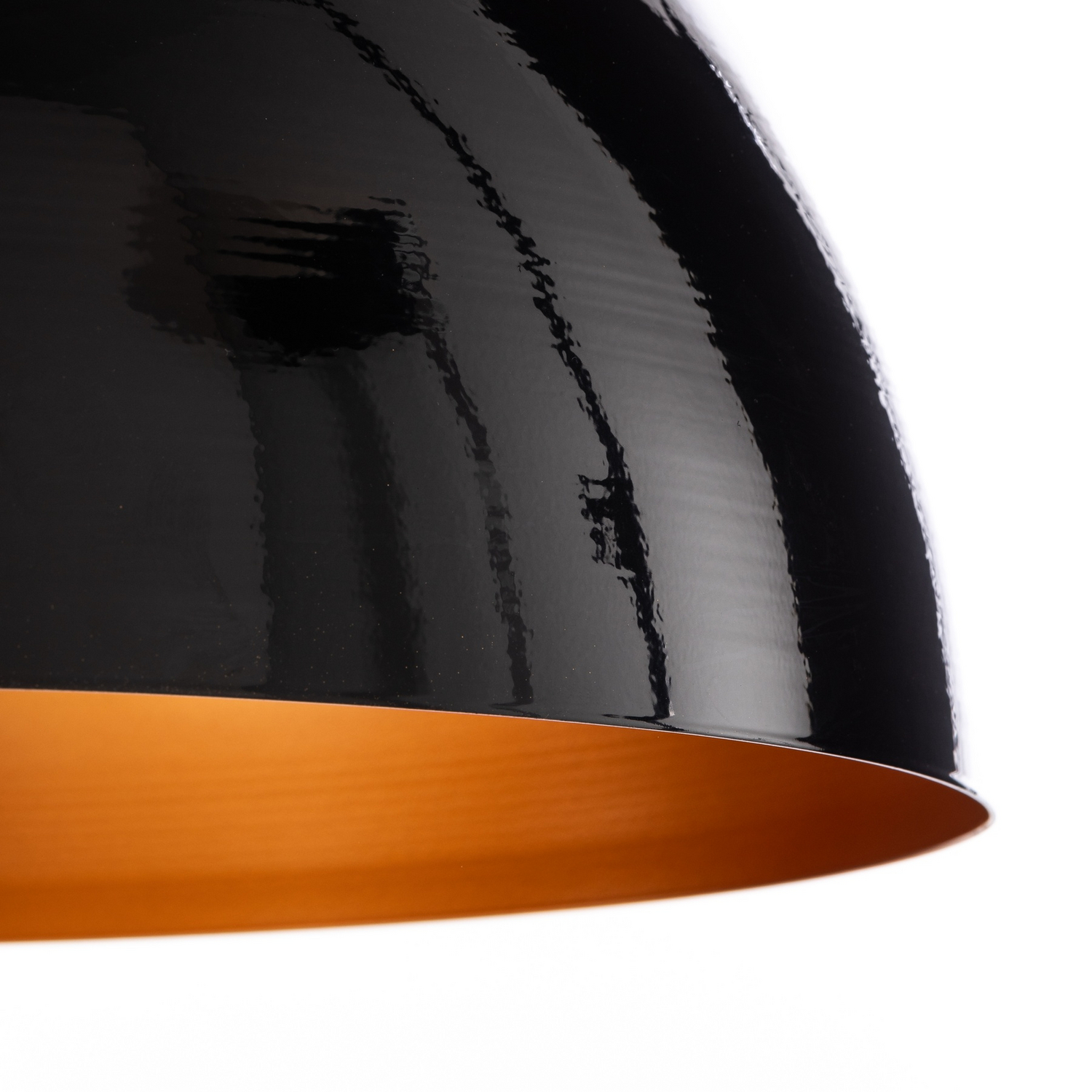 B-Ware Hängeleuchte Berceste 237 S Hängelampe Deckenlampe Leuchte ø60cm Schwarz/Gold - 8681875547061