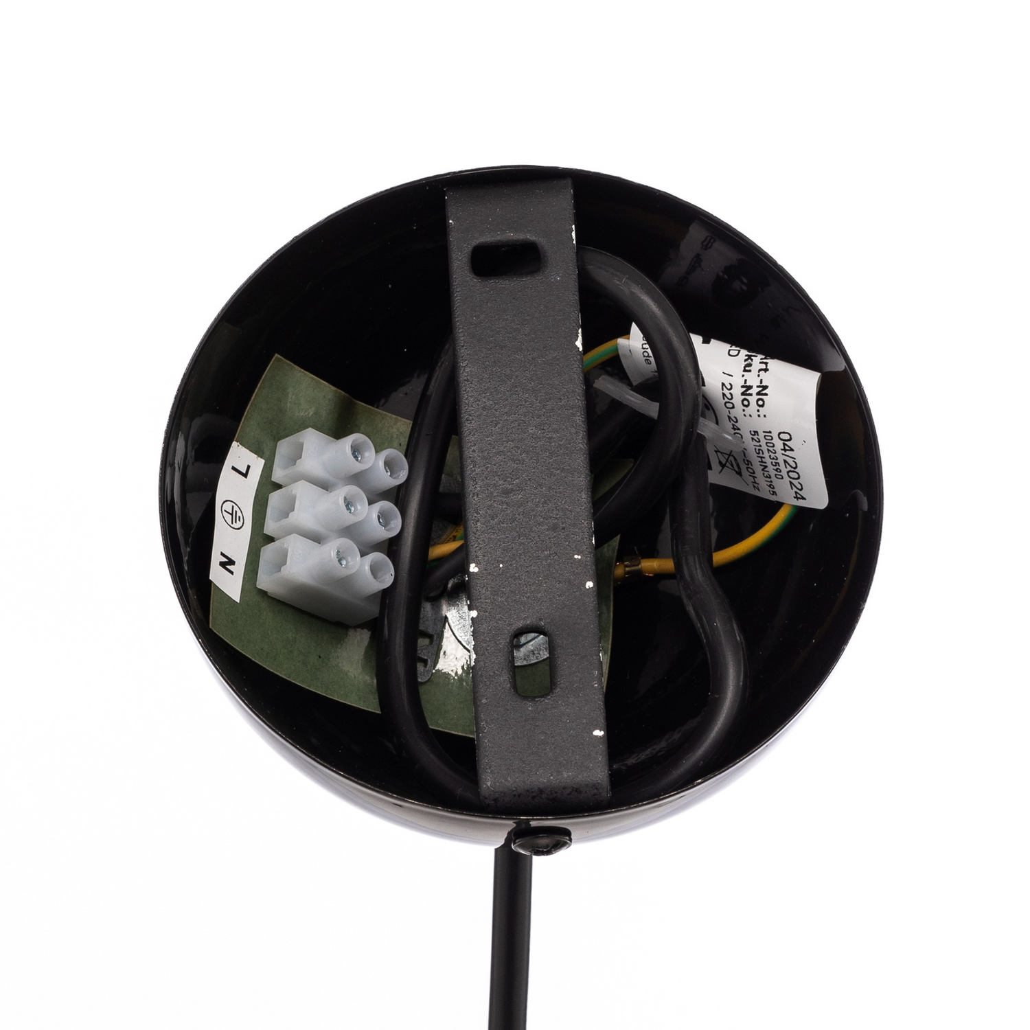 B-Ware Hängeleuchte Berceste 237 S Hängelampe Deckenlampe Leuchte ø60cm Schwarz/Gold - 8681875547061