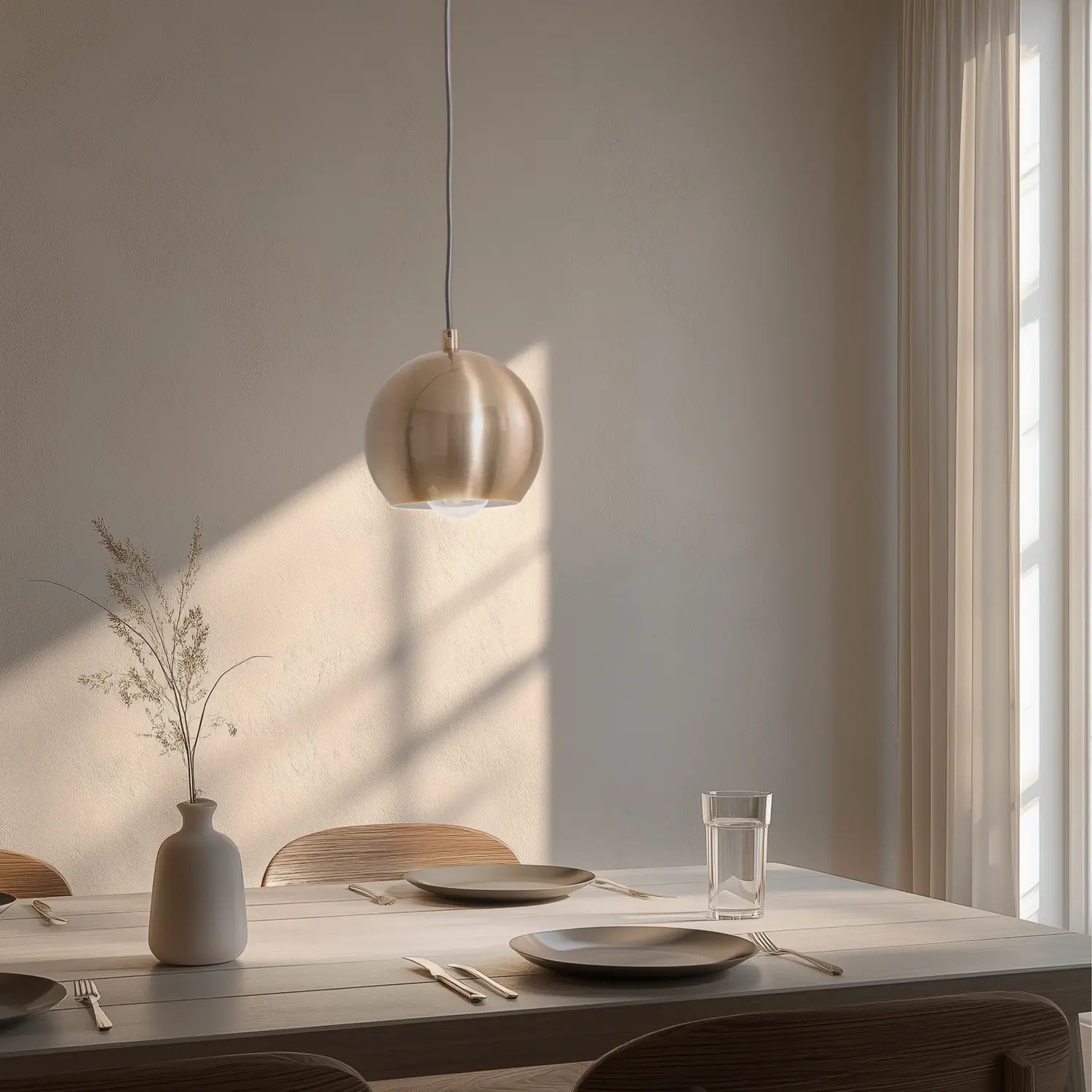 B-Ware Hängeleuchte Pendelleuchte Berceste Gold Eisen Leuchte Lampe E27 Led ø 15 Cm - 8684283470419
