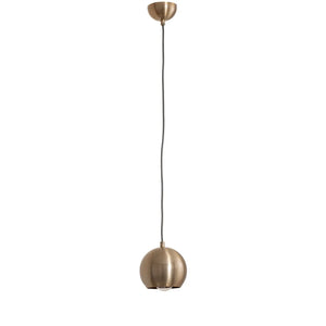 B-Ware Hängeleuchte Pendelleuchte Berceste Gold Eisen Leuchte Lampe E27 Led ø 15 Cm