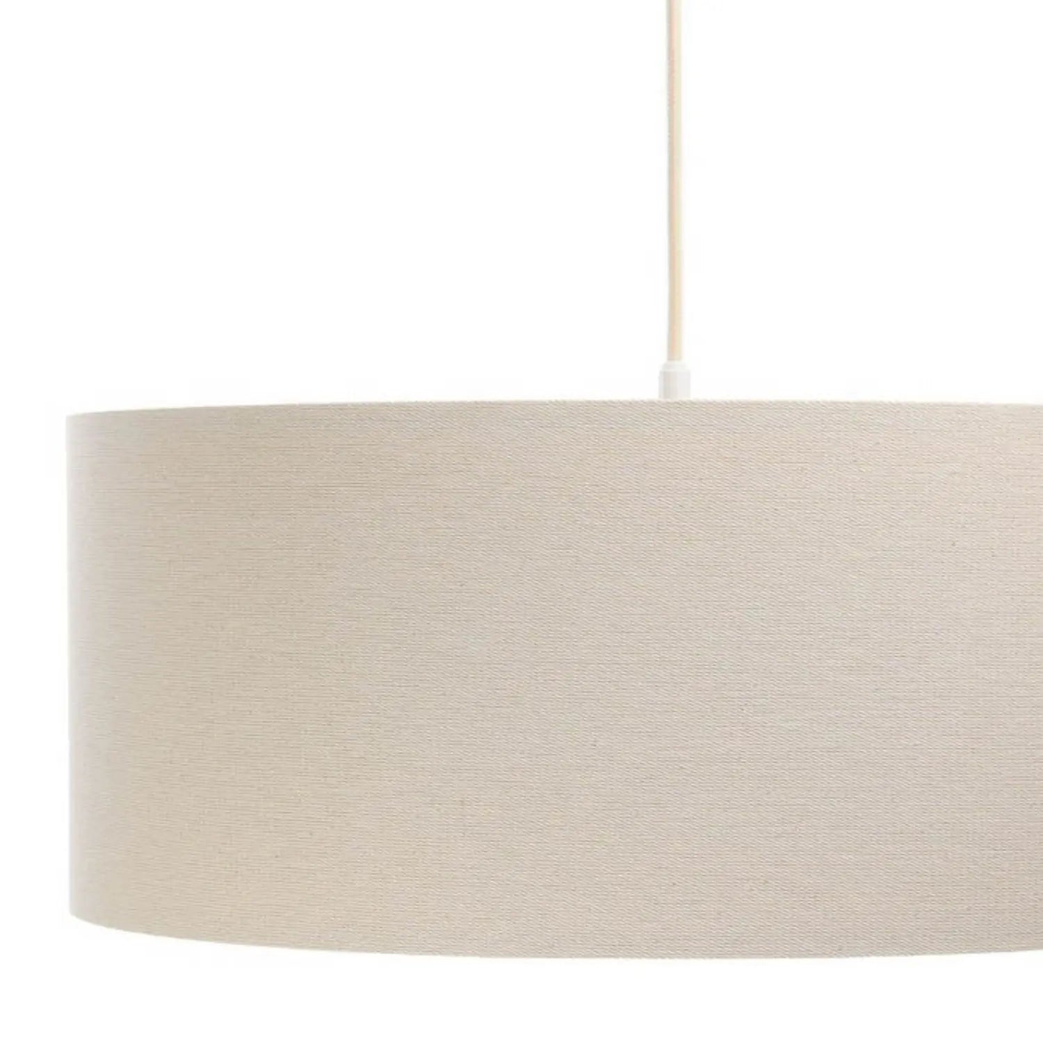 B-Ware Maco Design Hängeleuchte Pendelleuchte Boho Creme Beige Leinen Jute ø50cm H20cm - 5906742015140