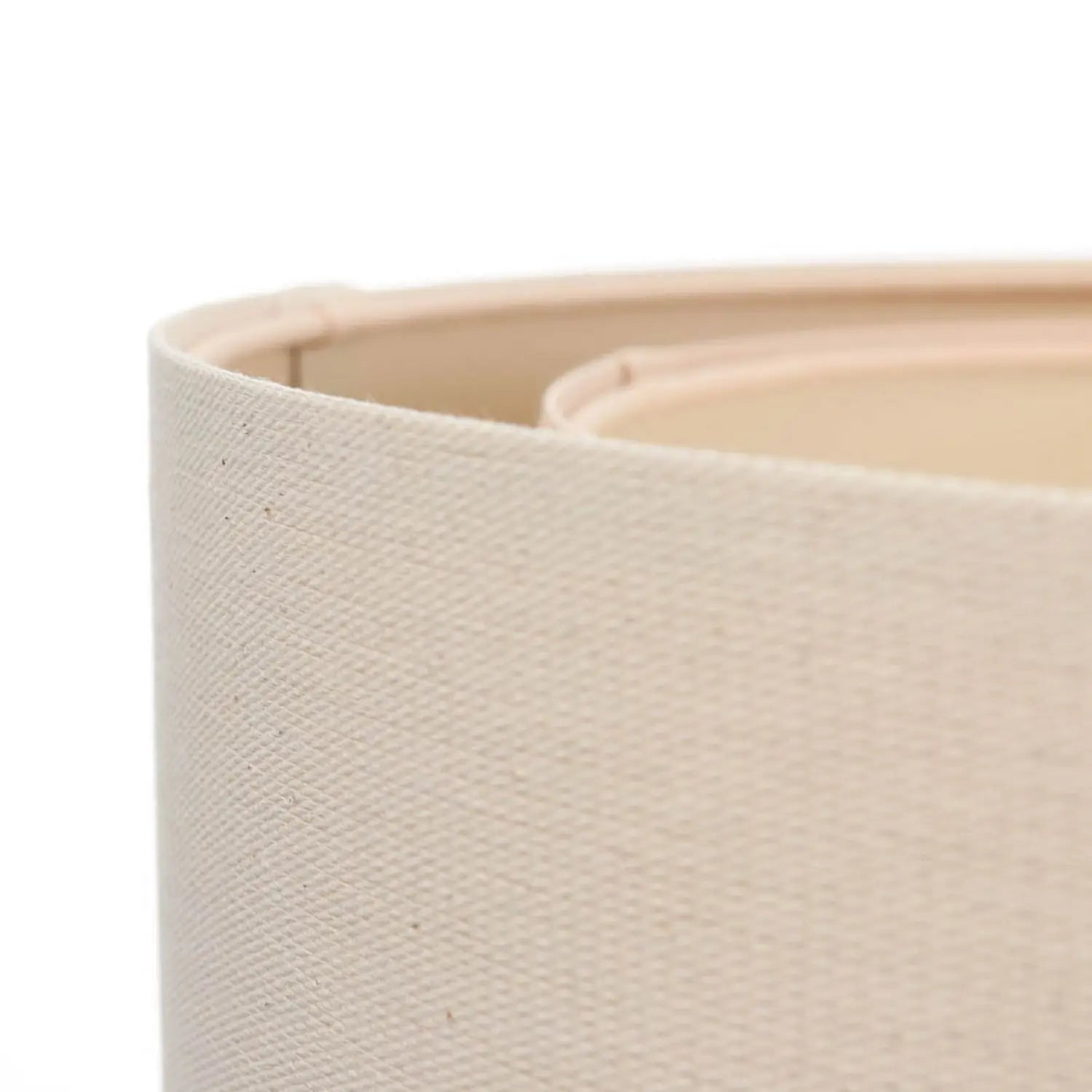 B-Ware Maco Design Hängeleuchte Pendelleuchte Boho Creme Beige Leinen Jute ø50cm H20cm - 5906742015140