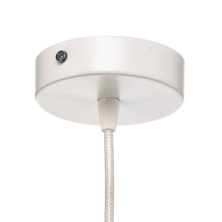 Hängeleuchte Boho Doppelschirm Beige E27 Hängelampe Deckenlampe Siehe Text/Foto B-Ware - 5903689181082