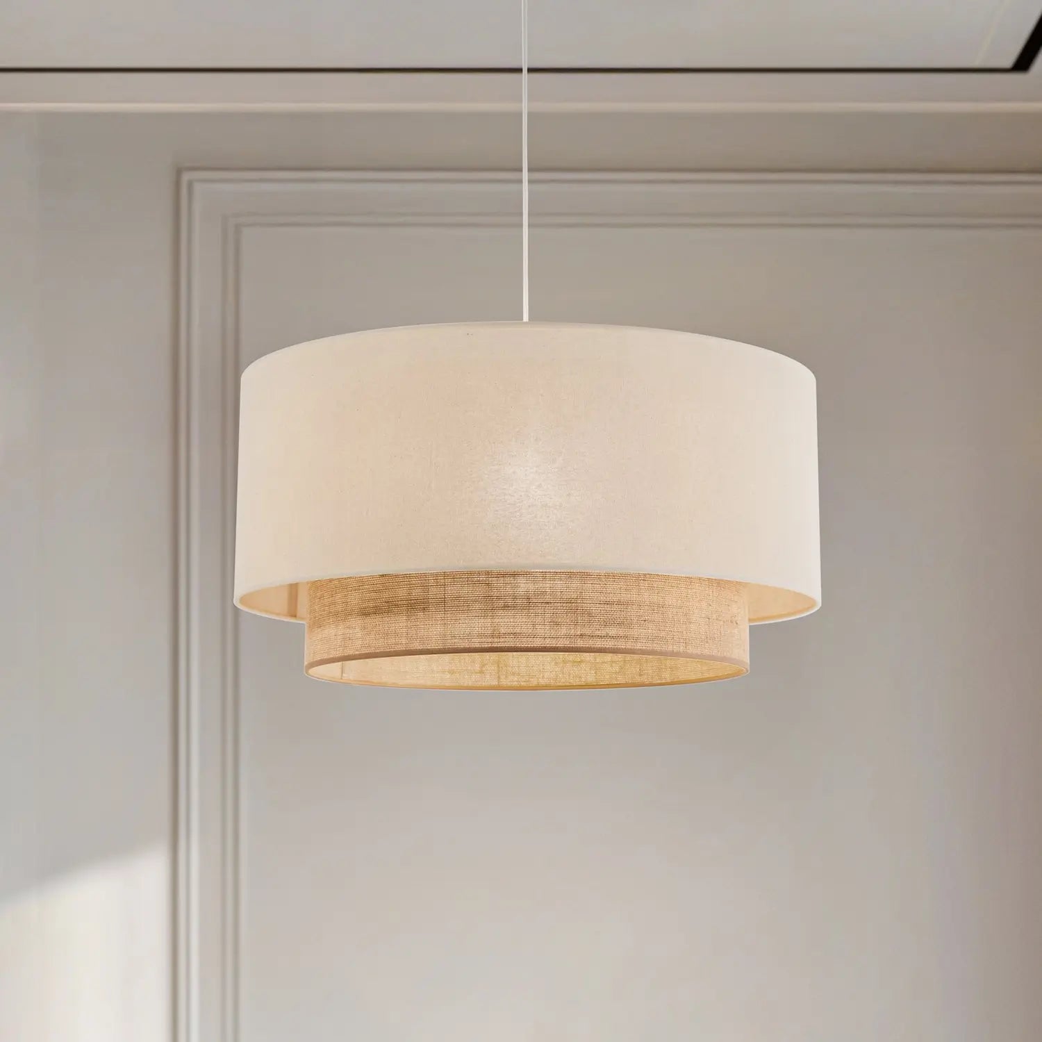 B-Ware Hängeleuchte Boho Hängelampe Pendelleuchte Deckenleuchte Led ø60cm Siehe Text - 5903689189637