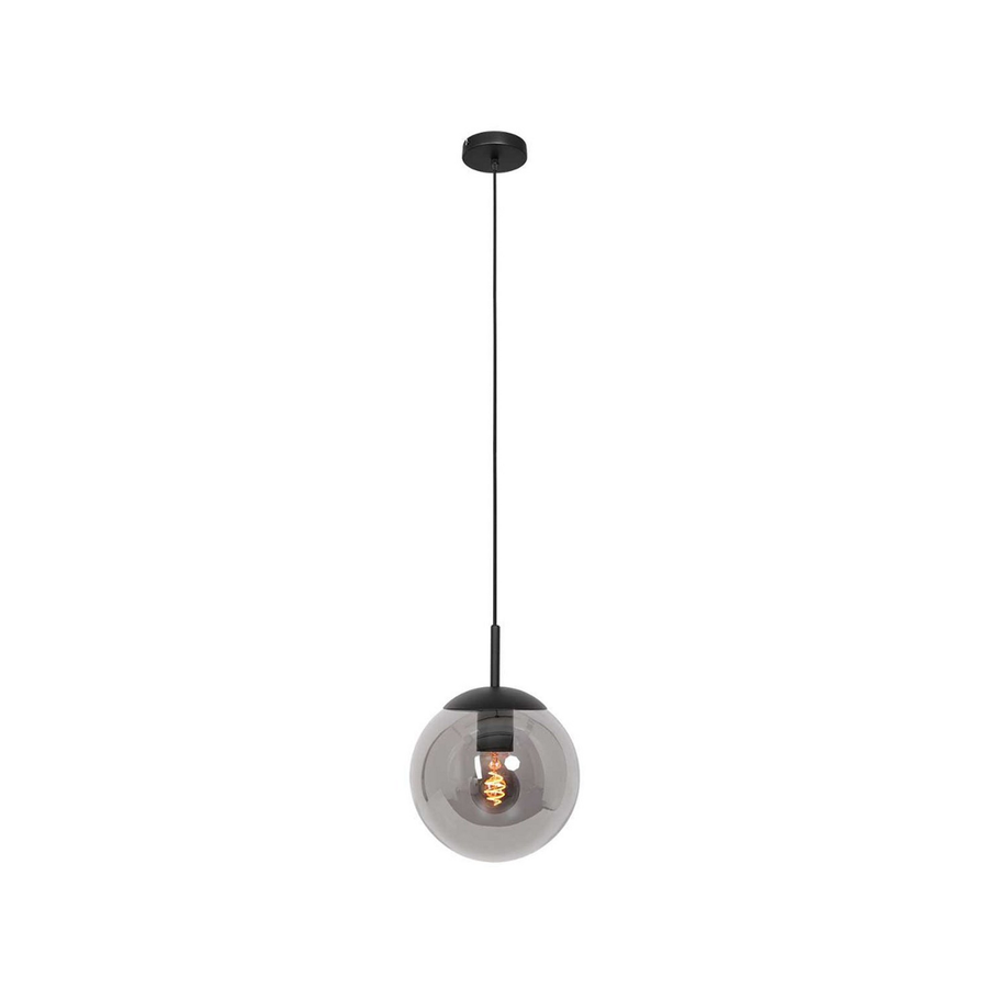 Steinhauer Hängeleuchte Pendelleuchte Kugel Schwarz ø 30 Cm Glas 1 Flammig Lampe B-Ware - 8712746166408