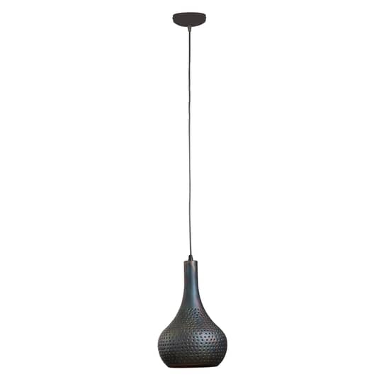 LifestyleFurn Hängeleuchte Bombur Deckenlampe Pendelleuchte 1-flg schwarz-braun - 8713244181429