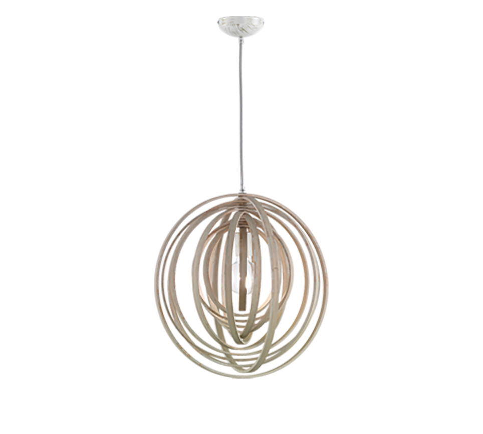Trio Lighting Hängeleuchte Hängeleuchte Lampe Leuchte Boolan Bambusschirm hellgr - 4017807330809