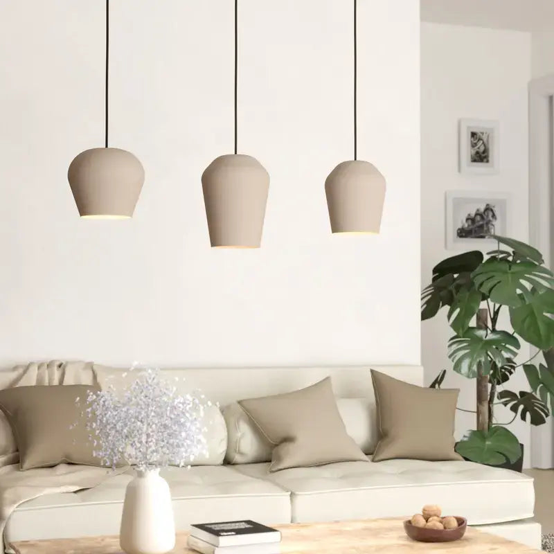 B-Ware Eglo Hängeleuchte Pendelleuchte Cambaito Sandfarben Lampe Leuchte Esszimmer Led