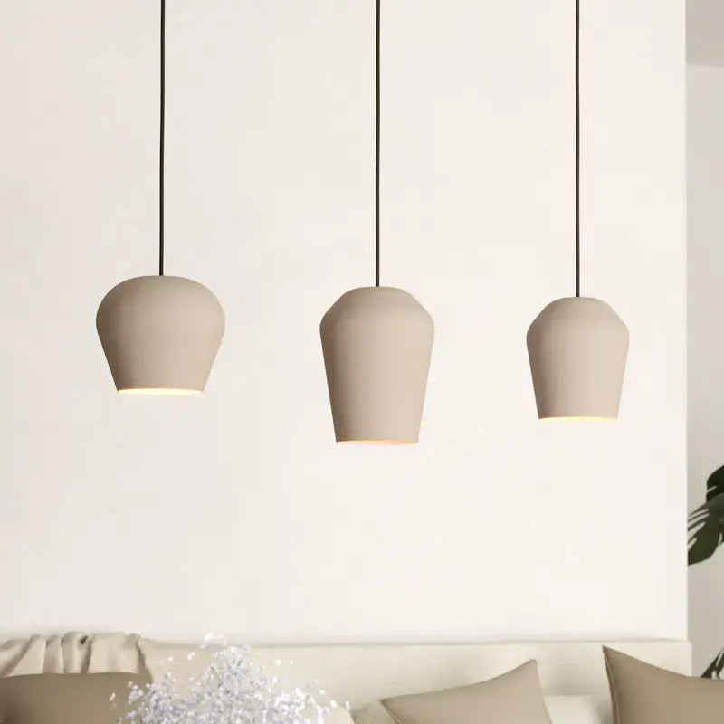 B-Ware Eglo Hängeleuchte Pendelleuchte Cambaito Sandfarben Lampe Leuchte Esszimmer Led