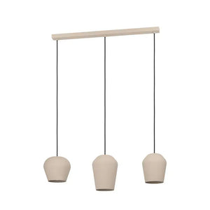 B-Ware Eglo Hängeleuchte Pendelleuchte Cambaito Sandfarben Lampe Leuchte Esszimmer Led