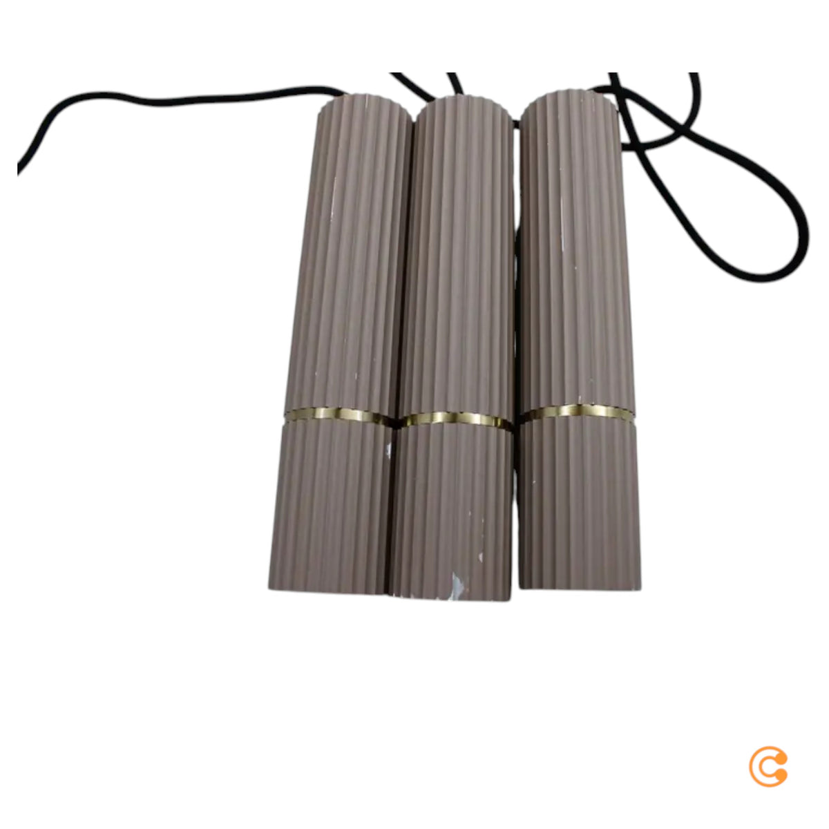 Hängeleuchte Caminia Pendelleuchte Lampe sandfarben Länge 77 cm SIEHE TEXT/FOTO - 9008606312498