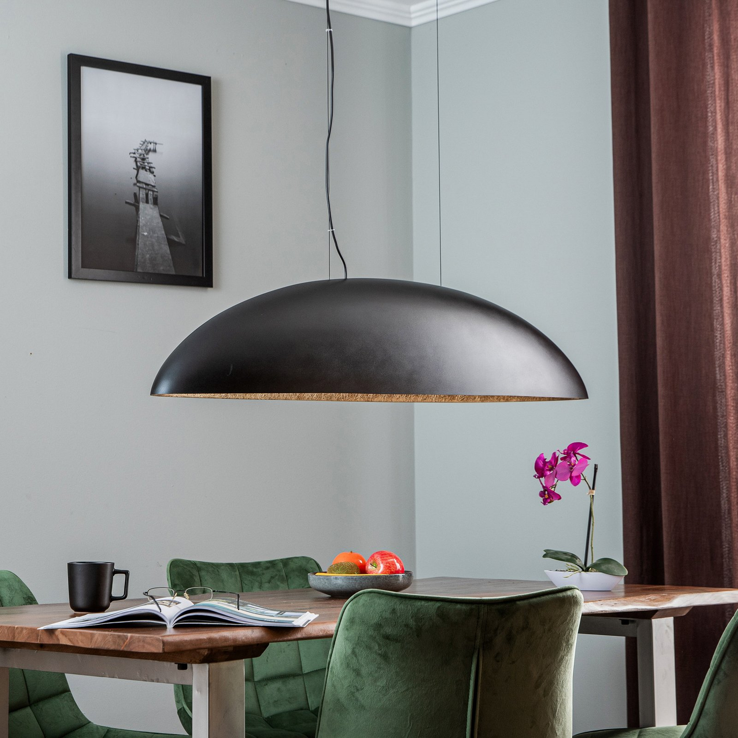 B-Ware Nowodvorski Lighting Hängeleuchte Deckenlampe Pendelleuchte Canoe V Schwarz G422 - 5903139792691