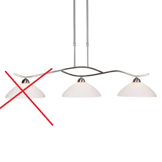Steinhauer Hängeleuchte Capri Hängelampe Pendelleuchte Lampe Siehe Text/Foto B-Ware - 8712746085327