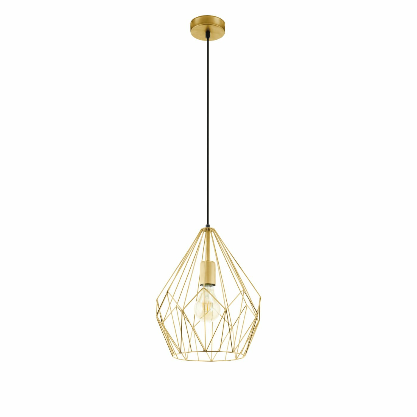 B-Ware Eglo Pendelleuchte Carlton Hängeleuchte Deckenlampe Leuchte Lampe Goldfarben - 9002759499334
