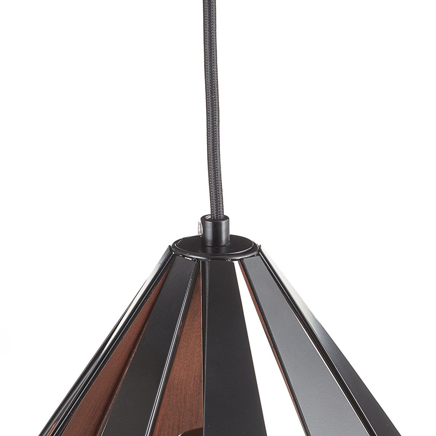 B-Ware Eglo Hängeleuchte Carlton Hängeleuchte Lampe Leuchte E27 Schwarz Kupfer ø 31980 - 9002759492540