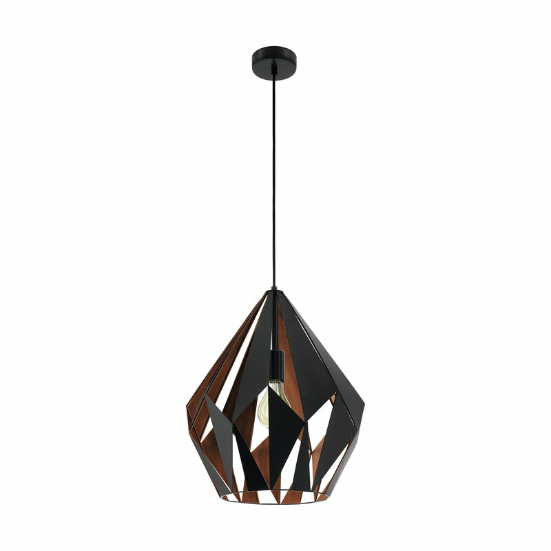 B-Ware Zipcode Design Geometrische Pendelleuchte 1 Flammig Esme Hängelampe Innenlampe  - 9002759498788