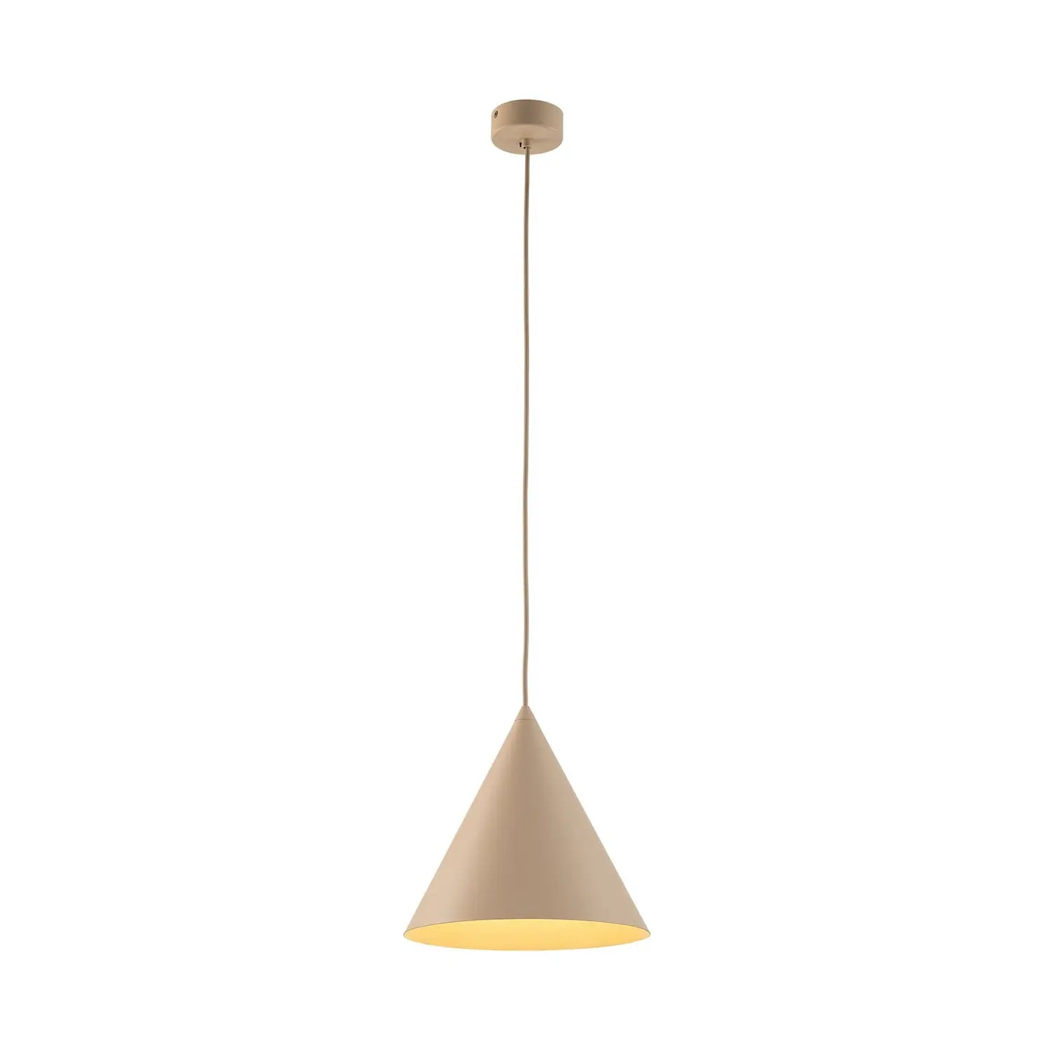 B-Ware Tk Lighting Hängeleuchte Pendelleuchte Cono Sand Stahl E27 Led Siehe Text/Foto - 5906135106202