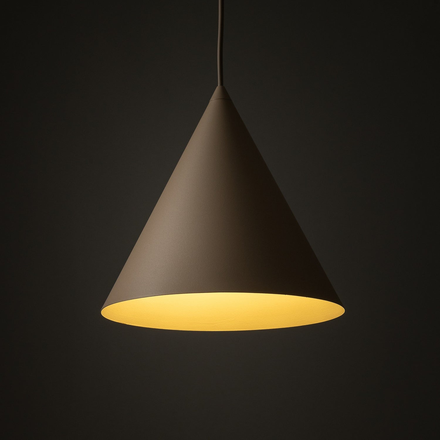B-Ware Tk Lighting Hängeleuchte Pendelleuchte Cono Sand Stahl E27 Led Siehe Text/Foto - 5906135106202