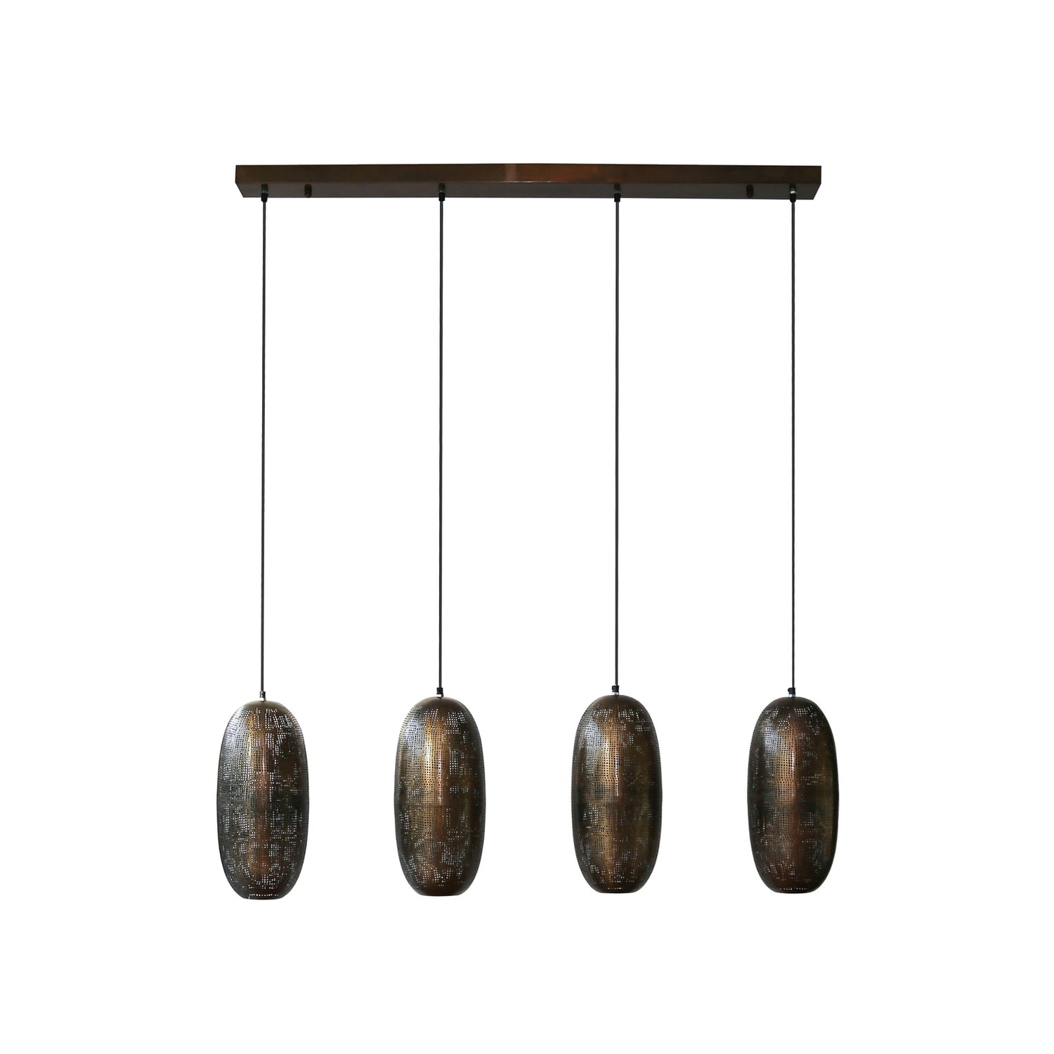 B-Ware Cosima Hängeleuchte Pendelleuchte Esszimmer Bronze Antik Linear Leuchte Lampe - 8713244703331