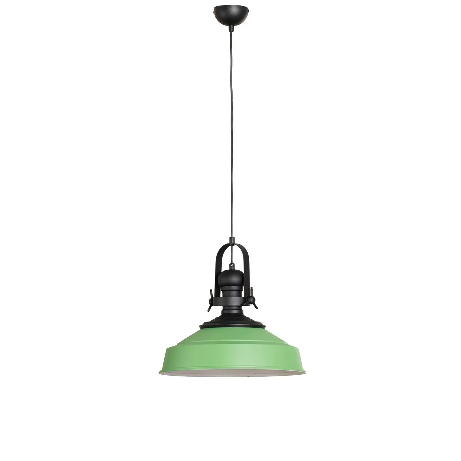B-Ware Opviq Hängeleuchte Pendelleuchte Leuchte Grün Metall Rund E27 Craft - 8684283480166