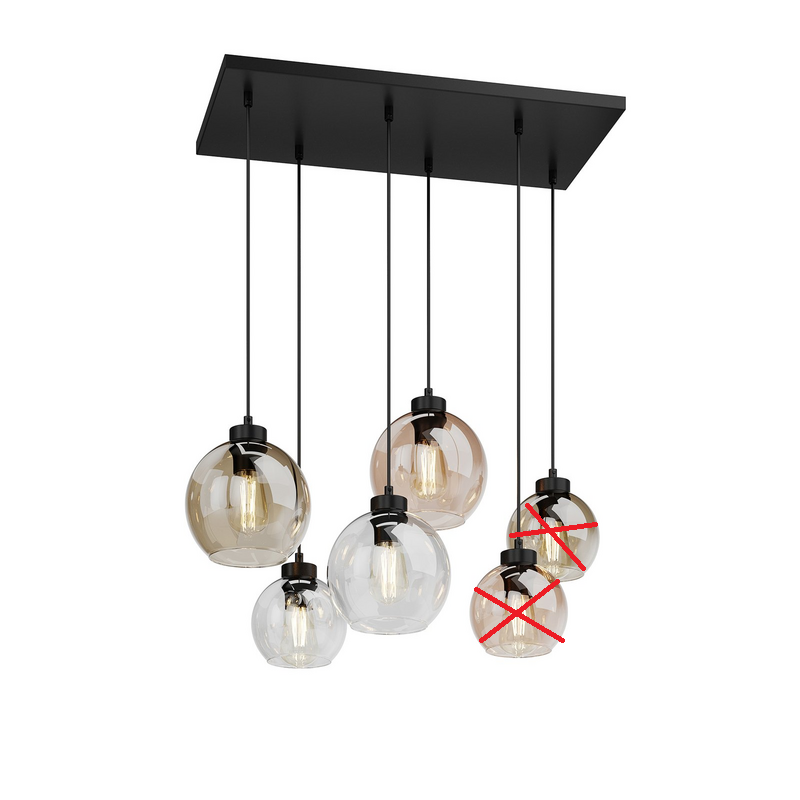 TK Lighting CUBUS 2164 Hängeleuchte Deckenlampe Pendelleuchte SIEHE TEXT/FOTO639 - 5901780521646