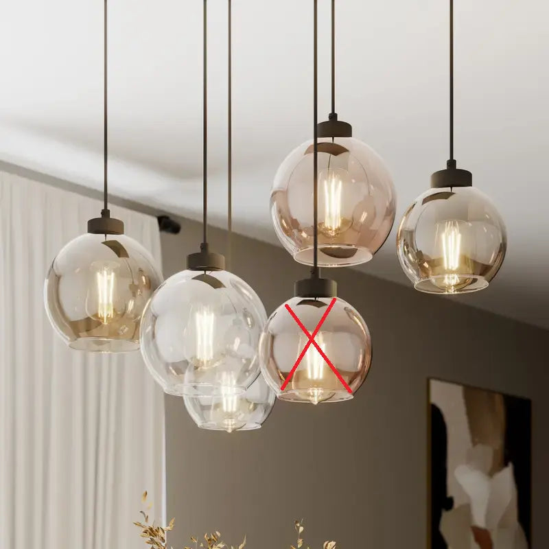 B-Ware Tk Lighting Cubus Hängeleuchte Pendelleuchte Lampe E27 Led Glas Siehe Text/Foto - 5901780521646