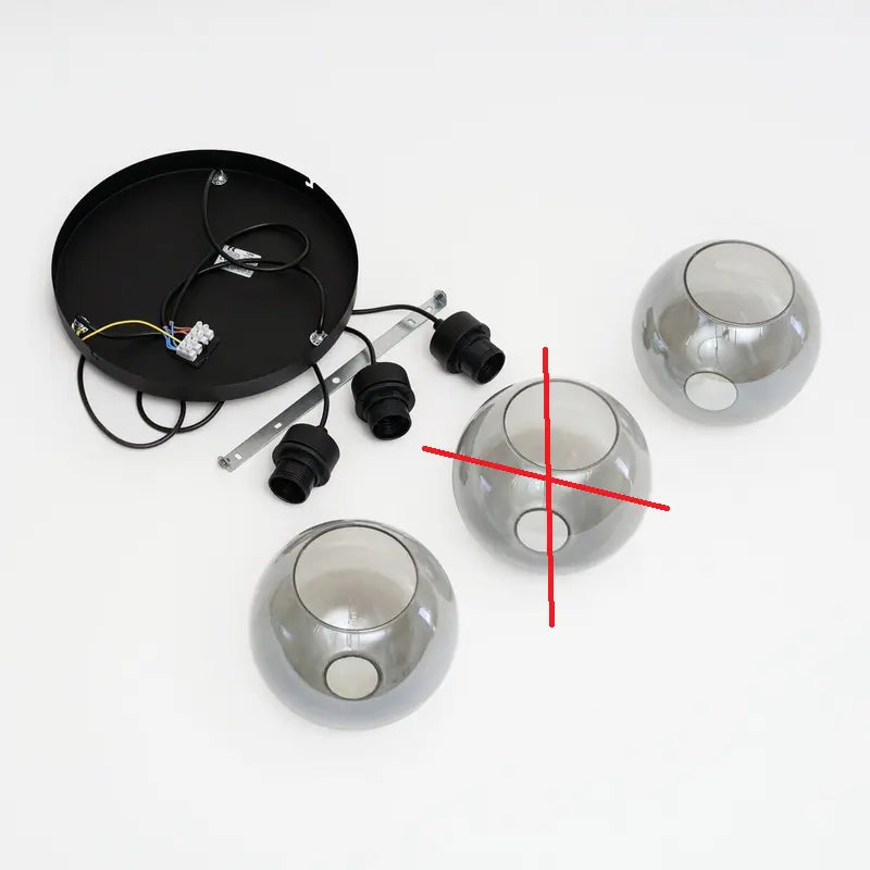 B-Ware Euluna Hängeleuchte Cubus Deckenlampe Pendelleuchte E27 Graphit Siehe Text/F186 - 5901780528195