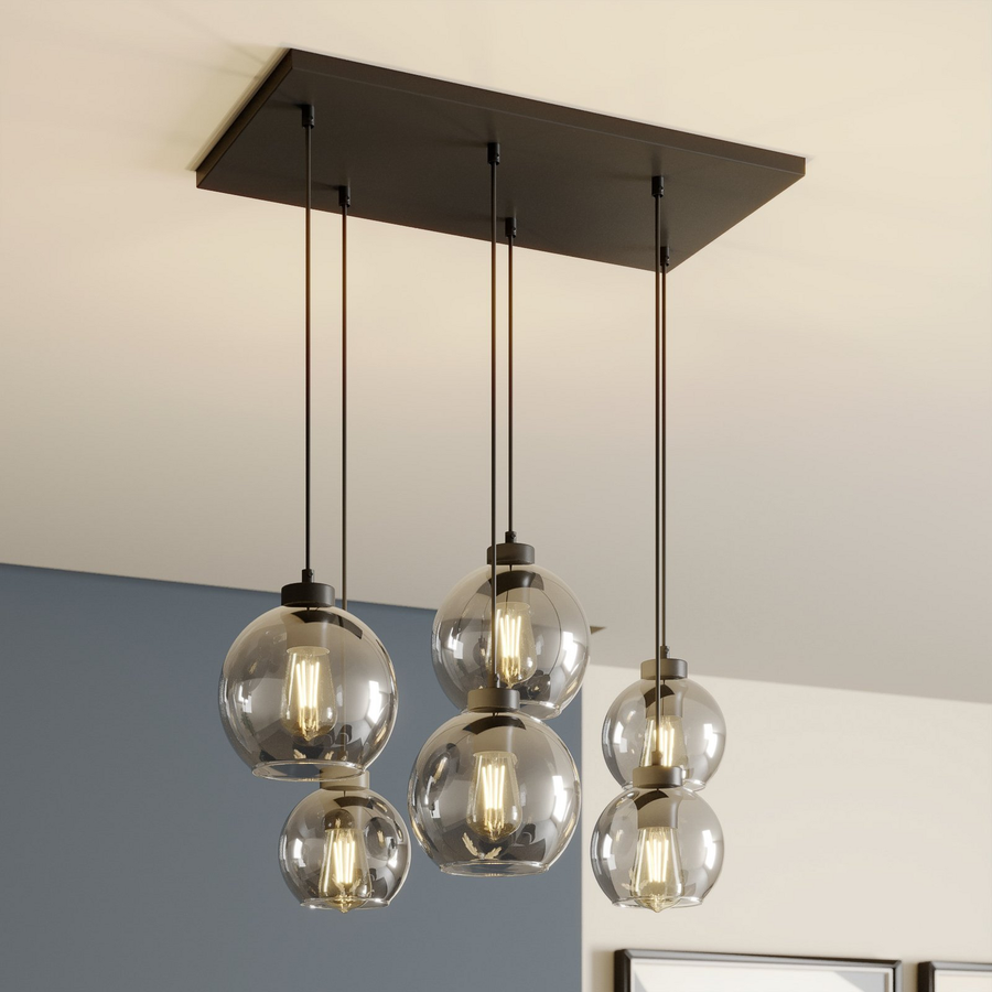 Euluna Hängeleuchte Cubus Hängelampe Lampe Leuchte Sechsflammig E27 Siehe Text B-Ware - 5901780528331
