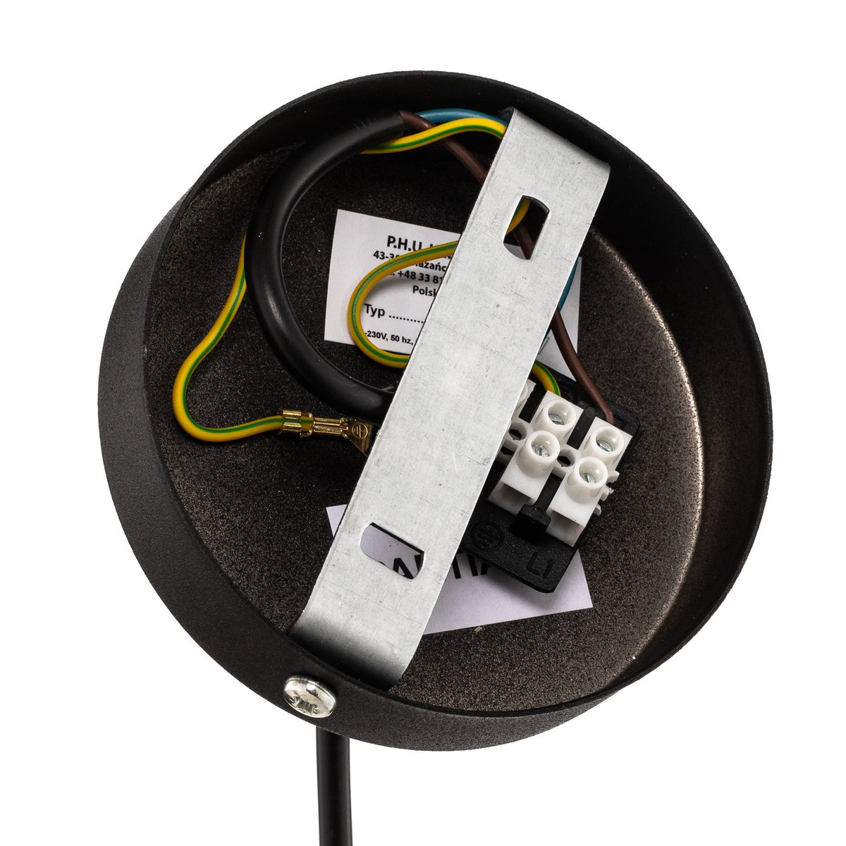 HELAM Dali Hängeleuchte Pendelleuchte Lampe einflammig Schwarz Eisen E27 Leuchte - 5902349225579