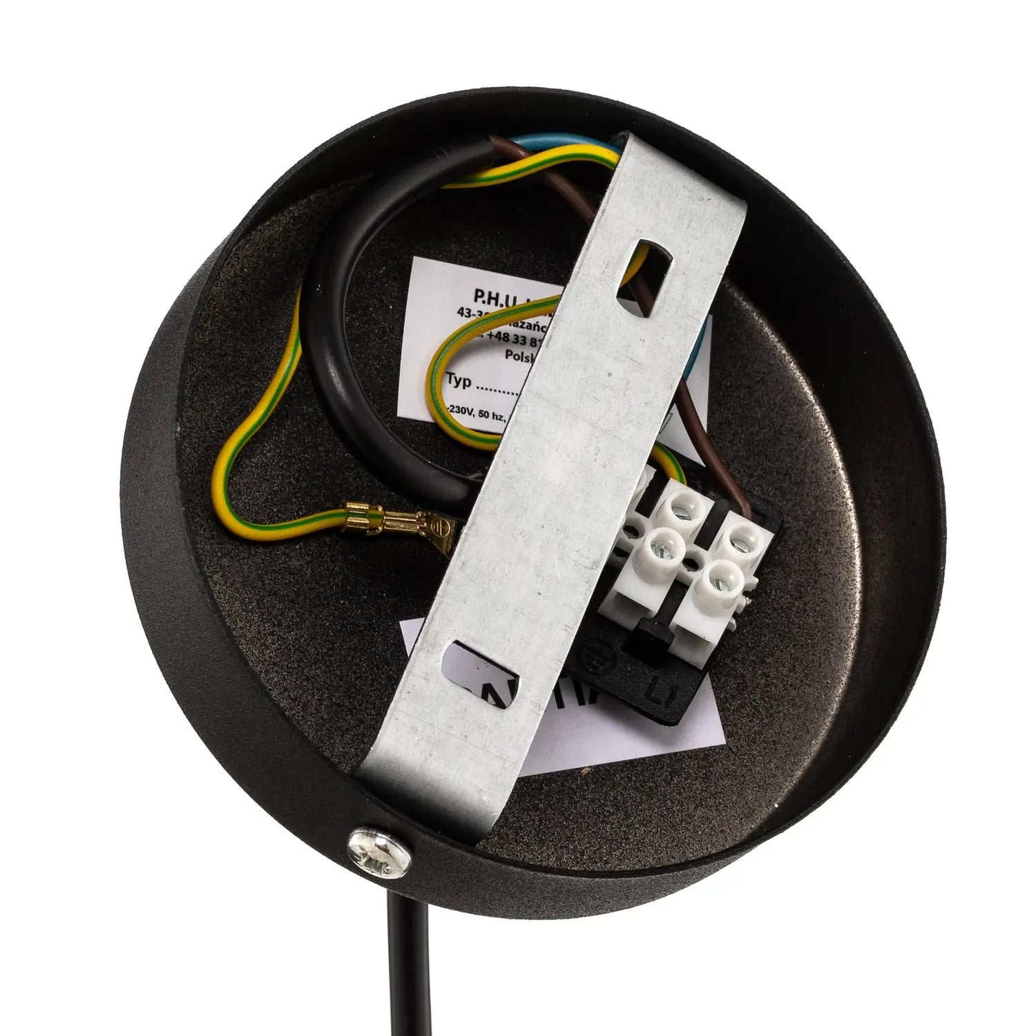 B-Ware Helam Dali Hängeleuchte Pendelleuchte Lampe Einflammig Schwarz Eisen E27 Leuchte - 5902349225579