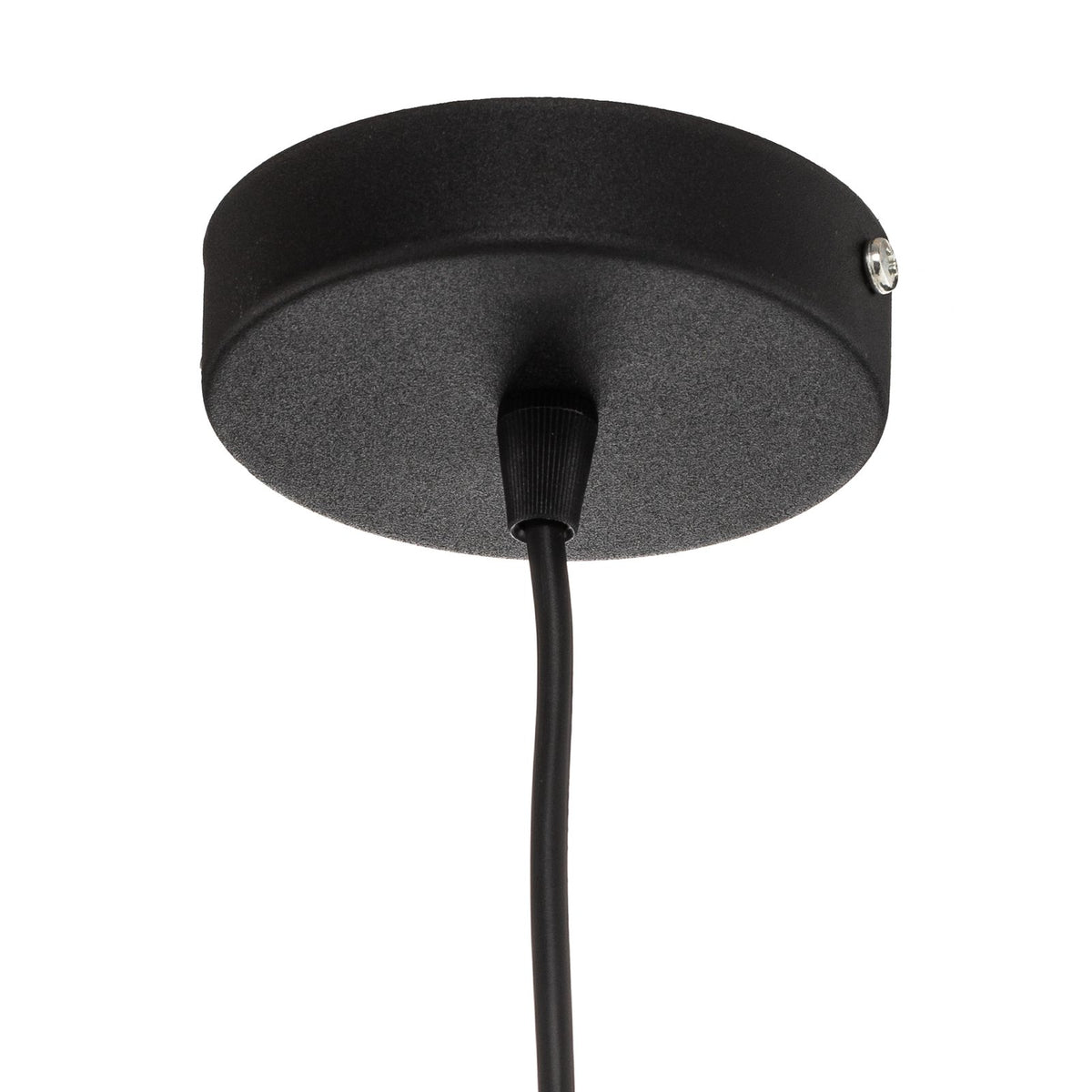 HELAM Dali Hängeleuchte Pendelleuchte Lampe einflammig Schwarz Eisen E27 Leuchte - 5902349225579
