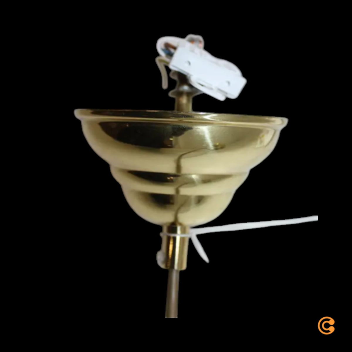Hängeleuchte Delia messing 1-flammig Hängelampe Lampe Leuchte SIEHE TEXT/FOTO - 9003090029600