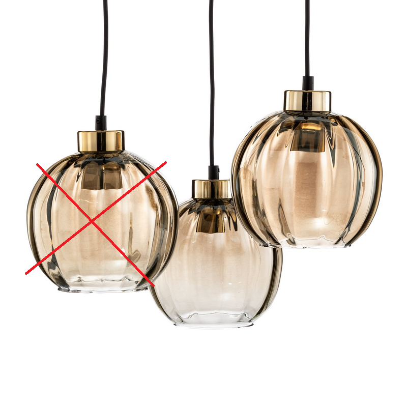 Devi Hängeleuchte Hängelampe Leuchte Deckenleuchte Deckenlampe Siehe Text/Foto B-Ware - 5901780546373