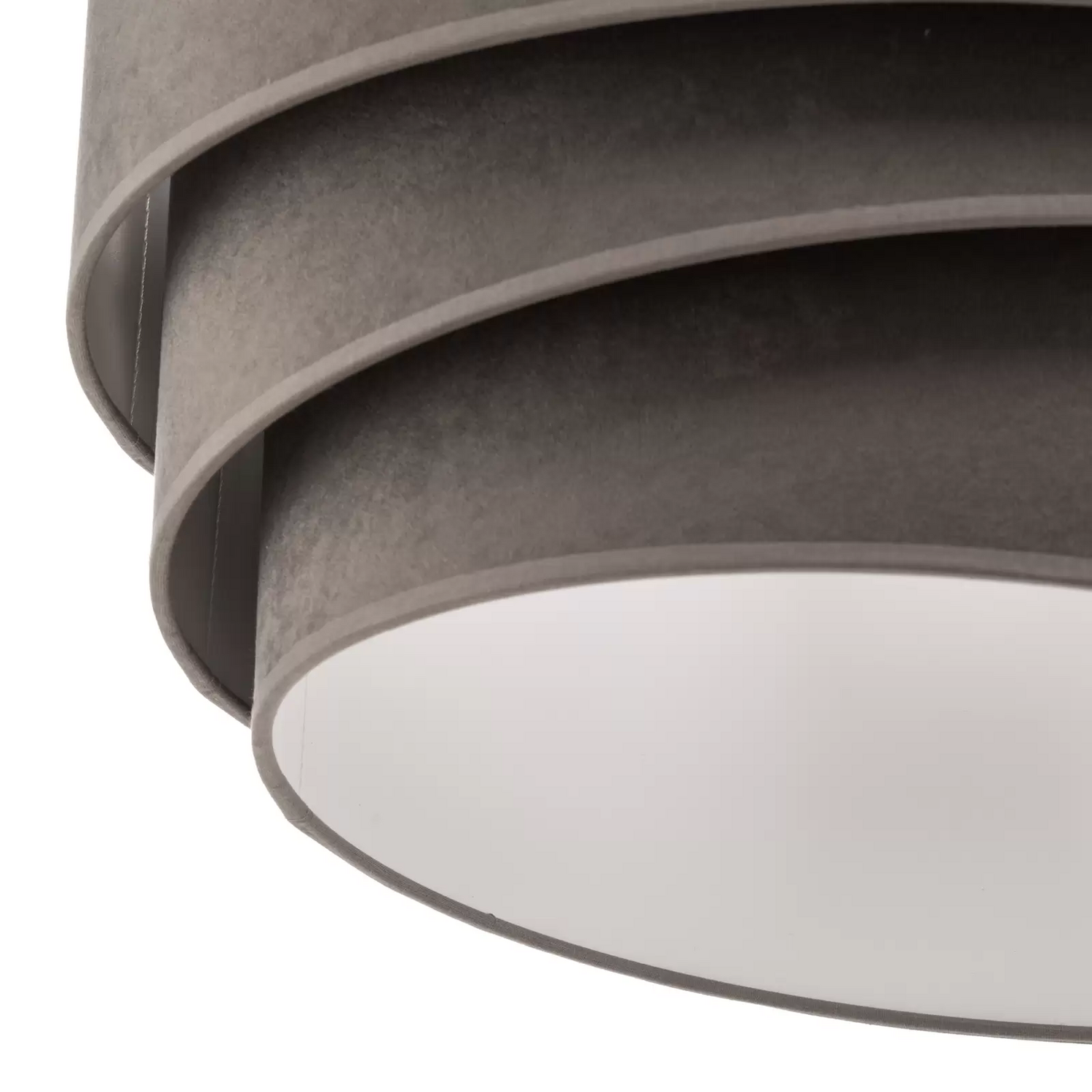 B-Ware Hängeleuchte Devon Grau/Weiß ø45cm E27 Hängelampe Lampe Leuchte Pendelleuchte - 5903689180207